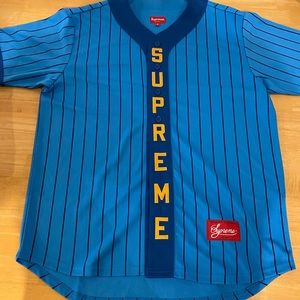 Blue men’s supreme jersey